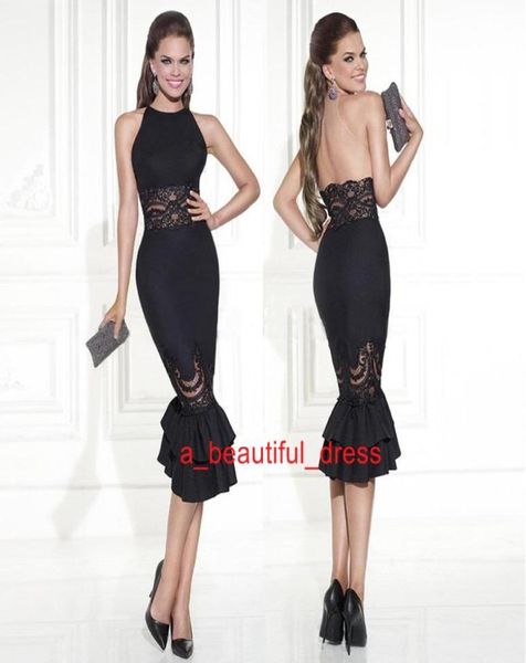 elegant tank style knee length mermaid cocktail prom dresses with appliques tarik ediz fited black jersey with lace women party dr4471610
elegant tank style knee length mermaid cocktail prom dresses with appliques tarik ediz fited black jersey with lace women party dr4471610
