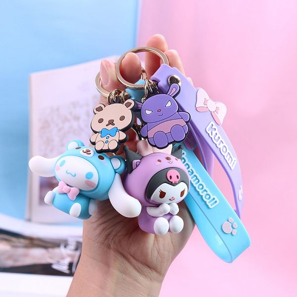 creative melody kuromi cinnamoroll soft rubber cute cat doll keychain car bag pendant keyring birthday gift 2185
creative melody kuromi cinnamoroll soft rubber cute cat doll keychain car bag pendant keyring birthday gift 2185