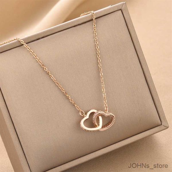 pendant fashion simple love pendant necklace gold silver for women girls aesthetic vintage stainless steel necklace jewelry r230703
pendant fashion simple love pendant necklace gold silver for women girls aesthetic vintage stainless steel necklace jewelry r230703