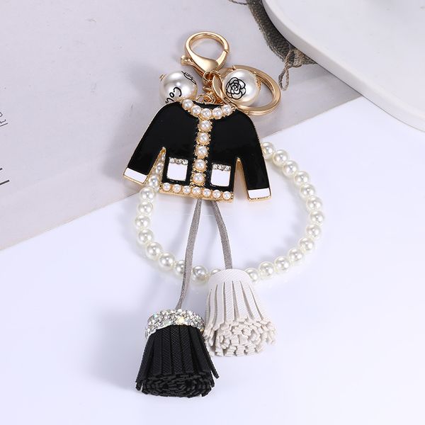 cute pretty pearl dress keychains tassel car key ring new fashion ins unique sparky diamond rhinestone bag purse charms key chain gifts for, Silver
cute pretty pearl dress keychains tassel car key ring new fashion ins unique sparky diamond rhinestone bag purse charms key chain gifts for, Silver