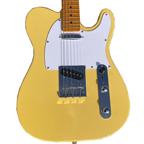factory customization new electric guitar, cream color, good handle and sound
factory customization new electric guitar, cream color, good handle and sound