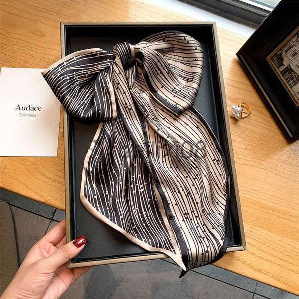 scarves luxury brand small silk scarf women headband narrow skinny scarves neck belt hair bands ribbons scrunchies female cessories j230703, Blue;gray
scarves luxury brand small silk scarf women headband narrow skinny scarves neck belt hair bands ribbons scrunchies female cessories j230703, Blue;gray