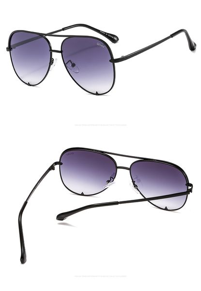 quay new men's sunglasses sunglasses men's fashion people driving polarized metal frame sunglasses, White;black
quay new men's sunglasses sunglasses men's fashion people driving polarized metal frame sunglasses, White;black