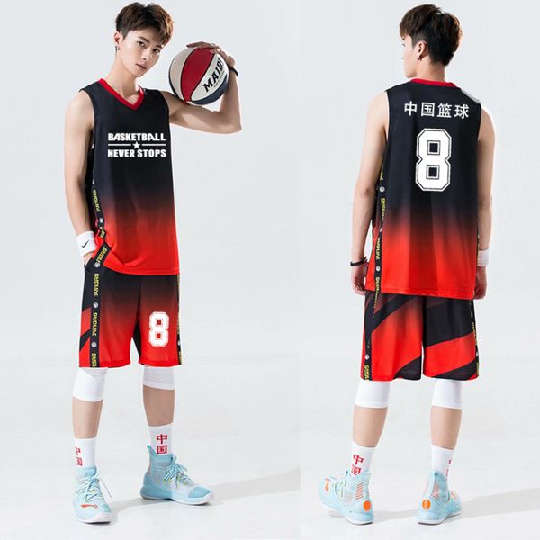 outdoor shirts custom basketball suit set kids men fashion loose vest jersey youth ball suit quick drying game training diy customized unifo, Gray;blue
outdoor shirts custom basketball suit set kids men fashion loose vest jersey youth ball suit quick drying game training diy customized unifo, Gray;blue