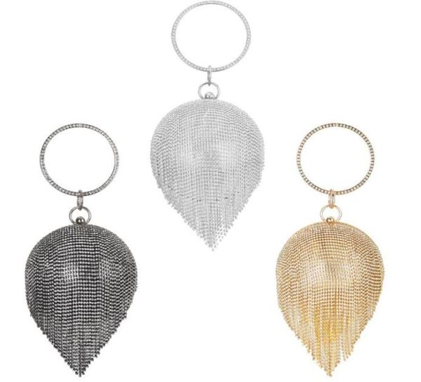 round ball diamond tassel handbags women wedding party crystal clutches bridal purse evening bags for bridesmaid6079474, Black
round ball diamond tassel handbags women wedding party crystal clutches bridal purse evening bags for bridesmaid6079474, Black
