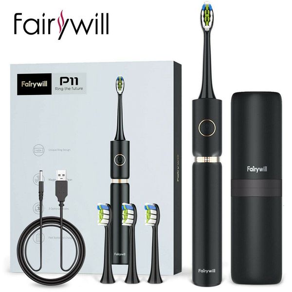 toothbrush fairywill sonic electric sonic toothbrush p11 plus waterproof powerful fast charging smart timer with 4 replacement heads travel
toothbrush fairywill sonic electric sonic toothbrush p11 plus waterproof powerful fast charging smart timer with 4 replacement heads travel