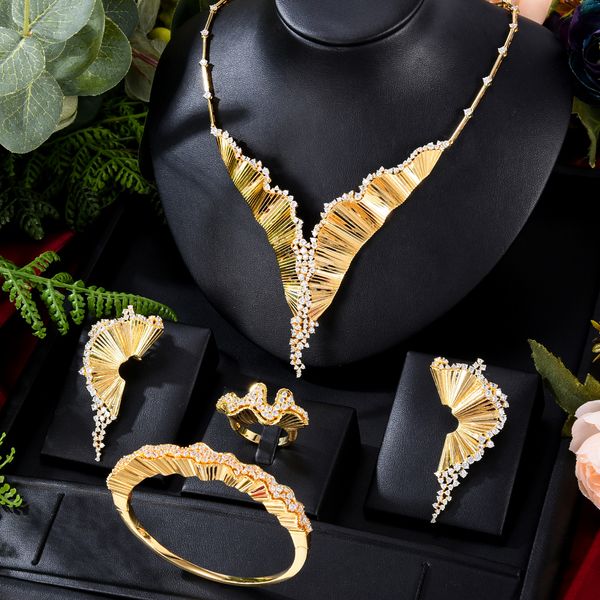 earrings necklace godki trendy luxury 2pc necklace earring sets jewelry set for women wedding party full zircon dubai bridal jewelry sets 23, Silver
earrings necklace godki trendy luxury 2pc necklace earring sets jewelry set for women wedding party full zircon dubai bridal jewelry sets 23, Silver