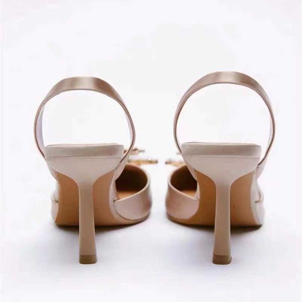 lady sandals high heel one word with water and diamond decoration wrapped head back strap new style pointed single shoes shallow mouth thin, Black
lady sandals high heel one word with water and diamond decoration wrapped head back strap new style pointed single shoes shallow mouth thin, Black