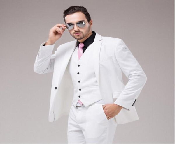 2018 custom made white formal business men suit groomsmen slim fit wedding suits bridegroom party suits 3 piece groom tuxedos coat5186856, Black;gray
2018 custom made white formal business men suit groomsmen slim fit wedding suits bridegroom party suits 3 piece groom tuxedos coat5186856, Black;gray