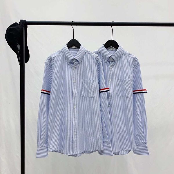 tb fashion shirts classic sleeve armband cotton oxford man shirts luxury brand blue soft social causal business women shirts, White;black
tb fashion shirts classic sleeve armband cotton oxford man shirts luxury brand blue soft social causal business women shirts, White;black