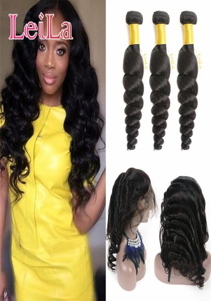 brazilian virgin hair loose wave 3 bundles with 360 lace frontal pre plucked loose wave human hair weave 4 pieceslot from leila8556712, Black;brown
brazilian virgin hair loose wave 3 bundles with 360 lace frontal pre plucked loose wave human hair weave 4 pieceslot from leila8556712, Black;brown