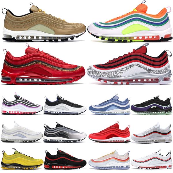 2023 casual shoes running shoes black summit triple white metalic gold mens women designer air 97s sean wotherspoon silver bullet trainers s
2023 casual shoes running shoes black summit triple white metalic gold mens women designer air 97s sean wotherspoon silver bullet trainers s