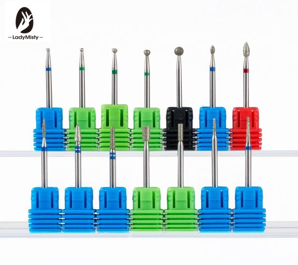 ladymisty 1pc diamond rotate nail drill bits cuticle cutter for manicure nail files electric milling burr grinder machine tools6490651
ladymisty 1pc diamond rotate nail drill bits cuticle cutter for manicure nail files electric milling burr grinder machine tools6490651