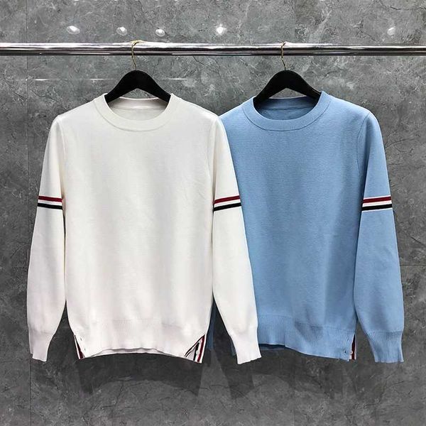 tb thom men's classic-fit soft touch long-sleeve crewneck sweater (available in plus size) sleeve striped design sweaters male, White;black
tb thom men's classic-fit soft touch long-sleeve crewneck sweater (available in plus size) sleeve striped design sweaters male, White;black