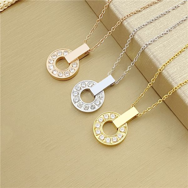 never fading diamond setting luxury brand designer pendants necklaces stainless steel double letter choker pendant necklace chain jewelry ac, Black
never fading diamond setting luxury brand designer pendants necklaces stainless steel double letter choker pendant necklace chain jewelry ac, Black