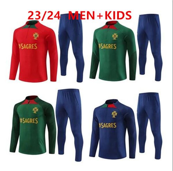 23 24 portugal kids tracksuit joao felix soccer jerseys training suit ruben neves bruno ronaldo fernandes portugieser portuguese adult, Black;yellow
23 24 portugal kids tracksuit joao felix soccer jerseys training suit ruben neves bruno ronaldo fernandes portugieser portuguese adult, Black;yellow