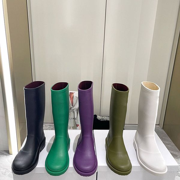 rainboots wellingtons knight boots thigh-high tall round toe cap flats heel rubber sole women's luxury designers casual shoes factory f, Black
rainboots wellingtons knight boots thigh-high tall round toe cap flats heel rubber sole women's luxury designers casual shoes factory f, Black