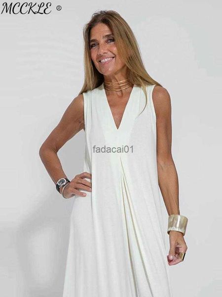 elegant side split party dress women casual pleated solid vneck robe 2023 summer fashion sleeveless long office lady dresses l230621, Black;gray
elegant side split party dress women casual pleated solid vneck robe 2023 summer fashion sleeveless long office lady dresses l230621, Black;gray