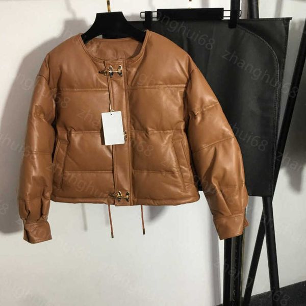 23ss women down jacket coats women designer clothes drawstring waist 190% imported sheepskin leather coat inside filled with down down women, Black
23ss women down jacket coats women designer clothes drawstring waist 190% imported sheepskin leather coat inside filled with down down women, Black