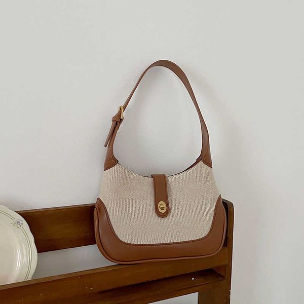 spring/summer new bag french canvas panel one shoulder underarm bag contrast handbag french stick bag
spring/summer new bag french canvas panel one shoulder underarm bag contrast handbag french stick bag