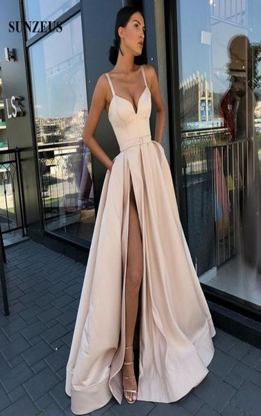 sweetheart spaghetti straps evening gowns aline long satin champagne formal dresses high slit women party gowns robe soiree9018304, Black;red
sweetheart spaghetti straps evening gowns aline long satin champagne formal dresses high slit women party gowns robe soiree9018304, Black;red