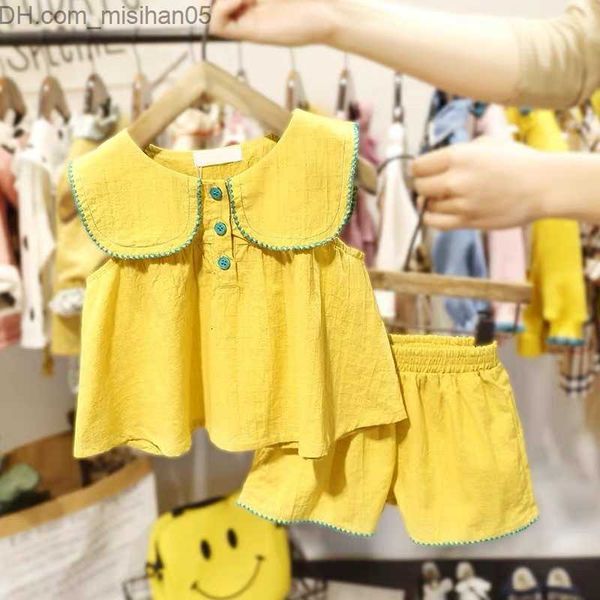 clothing sets clothing sets baby girls summer clothes sleeveless and shorts large lapel cotton suit toddler 2pcs casual infant z230703, White
clothing sets clothing sets baby girls summer clothes sleeveless and shorts large lapel cotton suit toddler 2pcs casual infant z230703, White