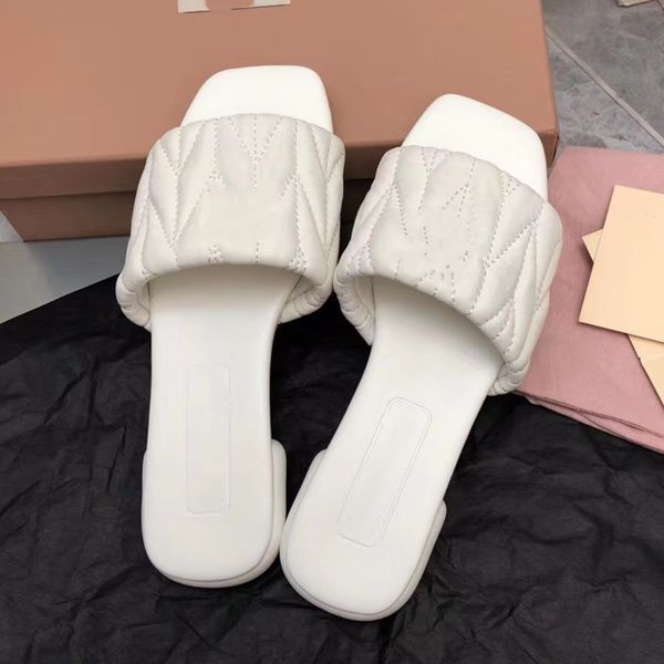 designer brand slippers women's cloud pleated square toe sandals fashion leather summer flat french outwear one sandals, Black
designer brand slippers women's cloud pleated square toe sandals fashion leather summer flat french outwear one sandals, Black
