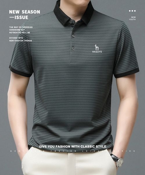 men's polos hazzys polo shirts korea man golf shirt summer striped print button clothing business male streetwear short sleeve tshirt 2, White;black
men's polos hazzys polo shirts korea man golf shirt summer striped print button clothing business male streetwear short sleeve tshirt 2, White;black
