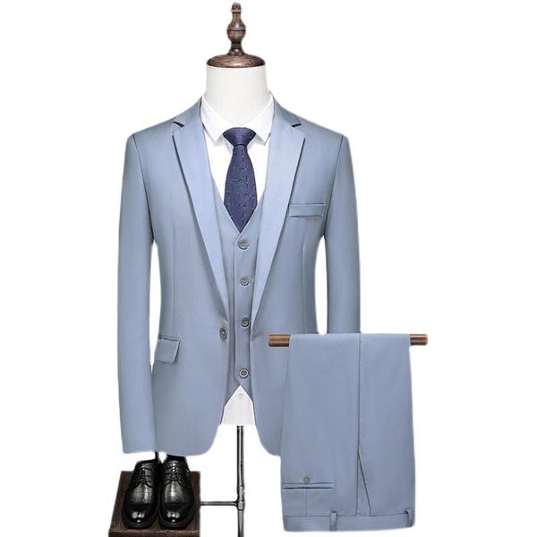 blazers 3 pcs suit set blazers jacket pants vest / 2022 fashion men casual boutique business solid color three piece wedding dress coat, White;black
blazers 3 pcs suit set blazers jacket pants vest / 2022 fashion men casual boutique business solid color three piece wedding dress coat, White;black