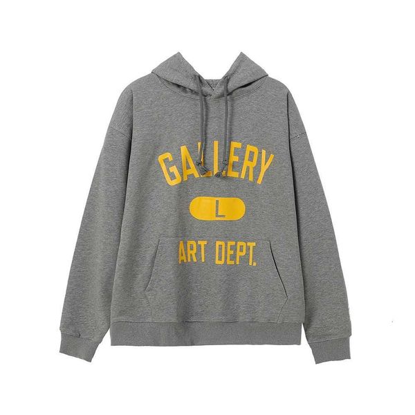 2023gallery dept 22aw chest banner yellow letter printed trendy casual hooded sweater for men and women, Black
2023gallery dept 22aw chest banner yellow letter printed trendy casual hooded sweater for men and women, Black