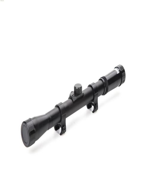 4x20 rifle scope with mounts for rimfire air rifle airsoft outdoor3226564