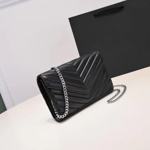 chain bag designer fashion women shoulder handbag woc genuine leather cross body envelope flap magnetic closure black purse designer bags
chain bag designer fashion women shoulder handbag woc genuine leather cross body envelope flap magnetic closure black purse designer bags