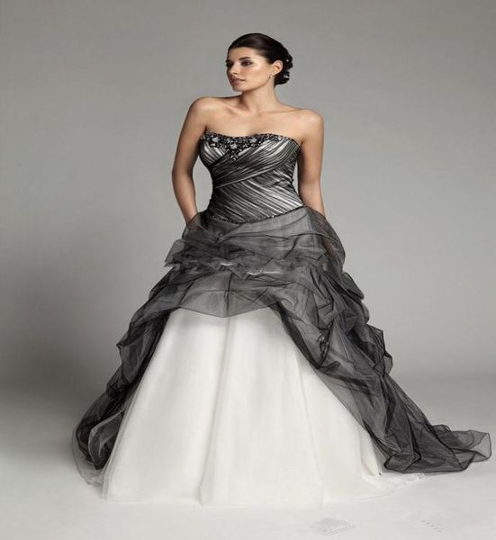 gothic white and black wedding dresses 2019 selling vestido de novia sweep train beads pleats sweetheart aline tulle bridal g7368952
gothic white and black wedding dresses 2019 selling vestido de novia sweep train beads pleats sweetheart aline tulle bridal g7368952