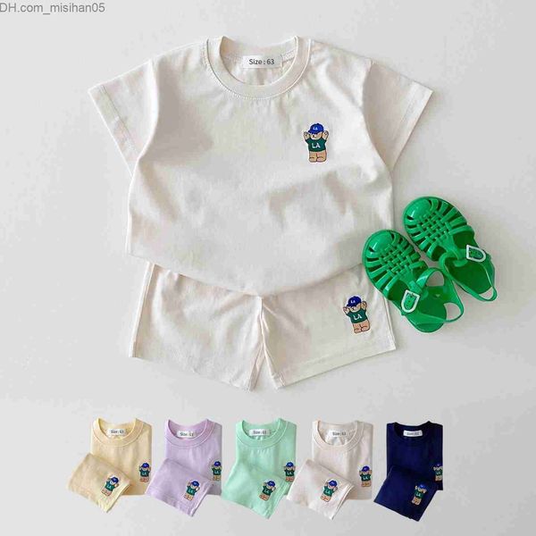 clothing sets clothing sets korean baby boy summer clothes set embroidered bear colorful tees t shirts loose shorts suit 2pcs pack girls z23, White
clothing sets clothing sets korean baby boy summer clothes set embroidered bear colorful tees t shirts loose shorts suit 2pcs pack girls z23, White