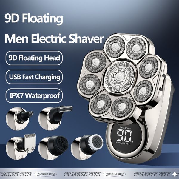 electric shavers 9d electric head shaver 6 in 1 shavers for bald men electric razor nose hair sideburns trimmer waterproof wetdry grooming k
electric shavers 9d electric head shaver 6 in 1 shavers for bald men electric razor nose hair sideburns trimmer waterproof wetdry grooming k