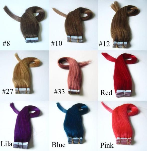 19 colors mixed 20pcsbag 16quot to 24quot tape in skin human hair extensionsremy tape hair extensions30g40g50g60g70gba7258667, Black
19 colors mixed 20pcsbag 16quot to 24quot tape in skin human hair extensionsremy tape hair extensions30g40g50g60g70gba7258667, Black