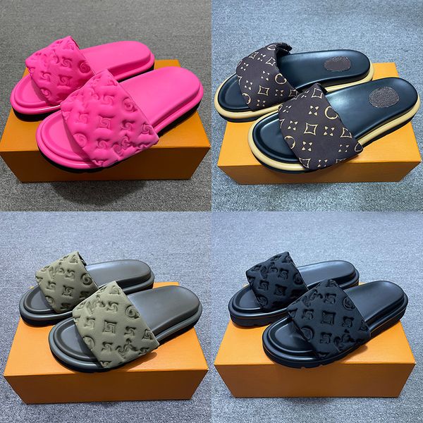 luxury designer summer sandals slippers slider genuine leather couple slippers mens shoes womens shoes new summer sandals outdoor beach shoe, Black
luxury designer summer sandals slippers slider genuine leather couple slippers mens shoes womens shoes new summer sandals outdoor beach shoe, Black