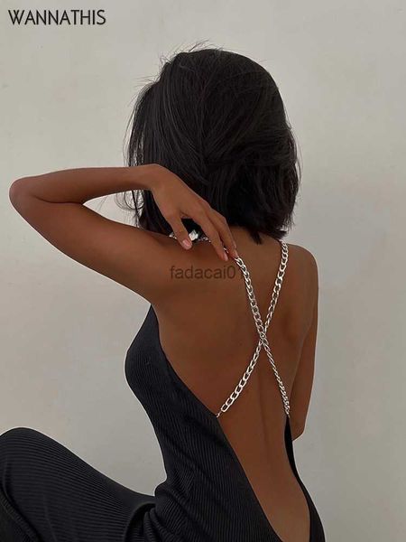 wannathis chain backless women's dresses pearl elegant clubwear bodycon sleeveless party vestidos elegantes para mujer l230621, Black;gray
wannathis chain backless women's dresses pearl elegant clubwear bodycon sleeveless party vestidos elegantes para mujer l230621, Black;gray