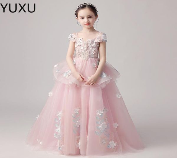 luxurious flower girl dress long train with bow bead 3d flowers appqulies ball gown pageant dress princess holy fisrst communion p1532020, White;blue
luxurious flower girl dress long train with bow bead 3d flowers appqulies ball gown pageant dress princess holy fisrst communion p1532020, White;blue
