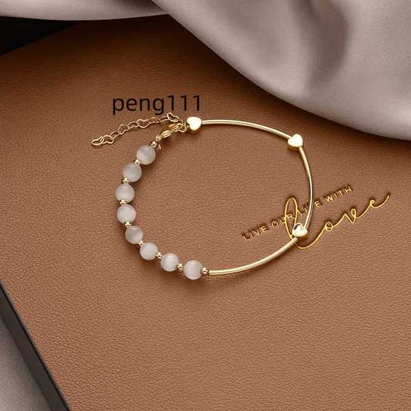 bracelets personalized charm white opal stone beaded bracelets gold plated puffed love heart bangle bracelet women jewelry, Silver
bracelets personalized charm white opal stone beaded bracelets gold plated puffed love heart bangle bracelet women jewelry, Silver