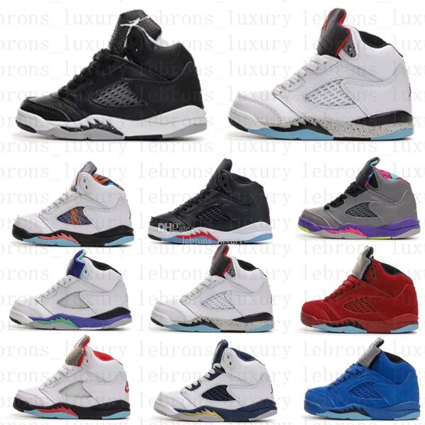 new fashion kids shoes 5s basketball shoes jointly signed high og 5s toddler chicago university blue sneaker footwear youth boys girls grade, Black
new fashion kids shoes 5s basketball shoes jointly signed high og 5s toddler chicago university blue sneaker footwear youth boys girls grade, Black