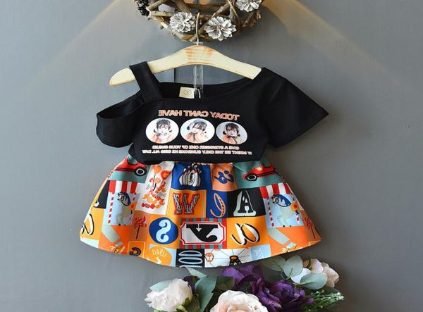 kids designer clothes girls suit shoulderexposed shortsleeved tshirt western style printed skirt twopiece set children039s 7010295, White
kids designer clothes girls suit shoulderexposed shortsleeved tshirt western style printed skirt twopiece set children039s 7010295, White
