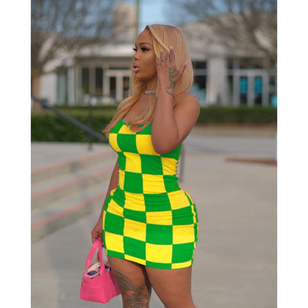 basic casual dresses 2023 nightclub sleeveless strapless plaid printed strap girl style mini short dress 230701, Black;gray
basic casual dresses 2023 nightclub sleeveless strapless plaid printed strap girl style mini short dress 230701, Black;gray