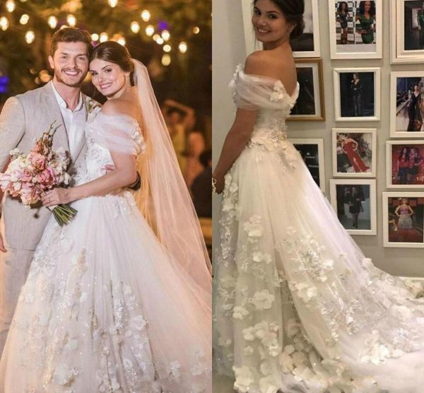 beautiful 3d floral applique wedding dresses aline bohemian boho off shoulder tulle country style bride dress ball gowns vestido 4535699, White
beautiful 3d floral applique wedding dresses aline bohemian boho off shoulder tulle country style bride dress ball gowns vestido 4535699, White