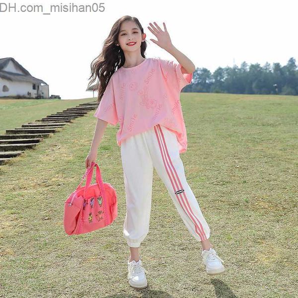 clothing sets clothing sets summer casual kids tees girls t shirt striped pants set cartoon printed children 2 pieces for 5 16 years z230703, White
clothing sets clothing sets summer casual kids tees girls t shirt striped pants set cartoon printed children 2 pieces for 5 16 years z230703, White
