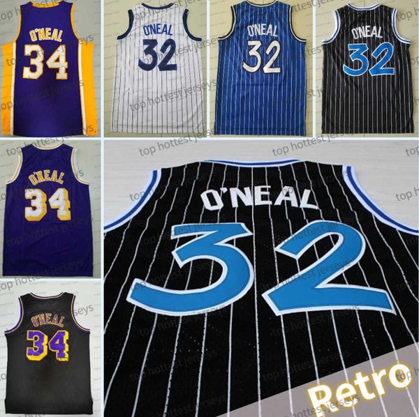 retro mens 34 shaquille oneal 32 basketball jersey shaq neal yellow purple black men stitched jerseys breathable new year tidal flow design, White;black
retro mens 34 shaquille oneal 32 basketball jersey shaq neal yellow purple black men stitched jerseys breathable new year tidal flow design, White;black