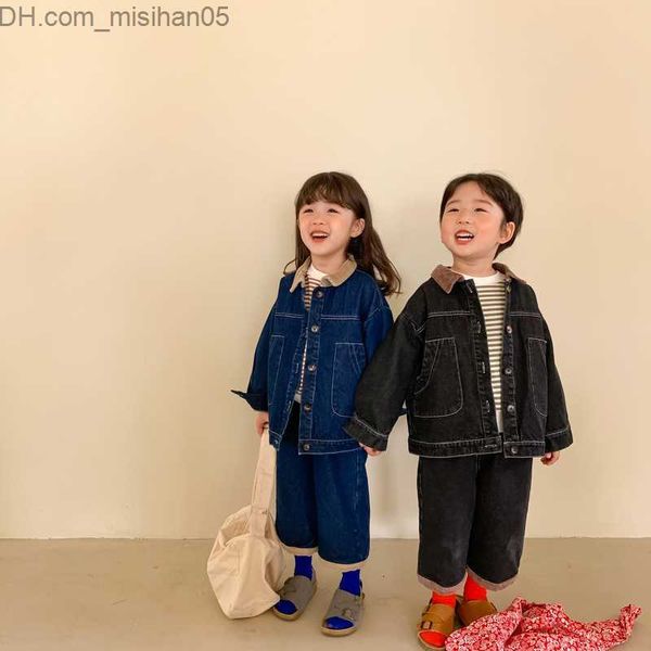 clothing sets clothing sets milancel kids brother and sister clothes denin z230703, White
clothing sets clothing sets milancel kids brother and sister clothes denin z230703, White
