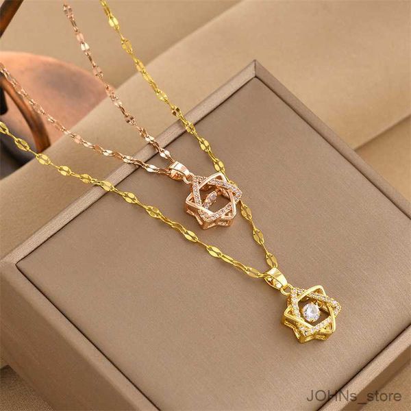 pendant new trendy six-pointed star love choker necklace for women simpl beating heart pendant stainless steel couple jewelry r230829, Silver
pendant new trendy six-pointed star love choker necklace for women simpl beating heart pendant stainless steel couple jewelry r230829, Silver