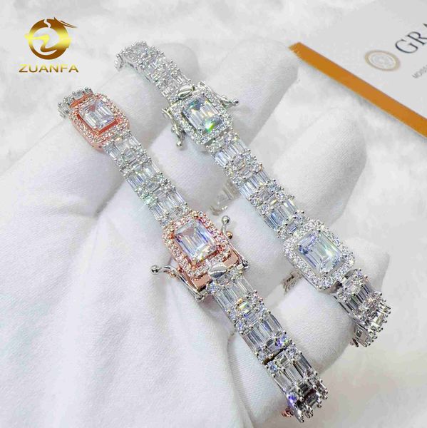 custom hip hop jewelry 10mm vvs emerald cut moissanite design necklace 925 silver cuban link chain
custom hip hop jewelry 10mm vvs emerald cut moissanite design necklace 925 silver cuban link chain