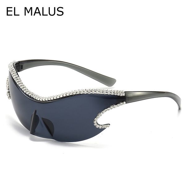 glitter oversized y2k cyberpunk one piece rimless sunglasses women men diamond crystal uv400 green blue mirror outdoor goggles sg707, White;black
glitter oversized y2k cyberpunk one piece rimless sunglasses women men diamond crystal uv400 green blue mirror outdoor goggles sg707, White;black